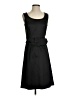 H&M Solid Black Casual Dress Size 6 - photo 1