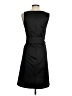 H&M Solid Black Casual Dress Size 6 - photo 2