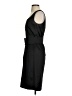 H&M Solid Black Casual Dress Size 6 - photo 5