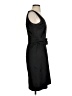 H&M Solid Black Casual Dress Size 6 - photo 4
