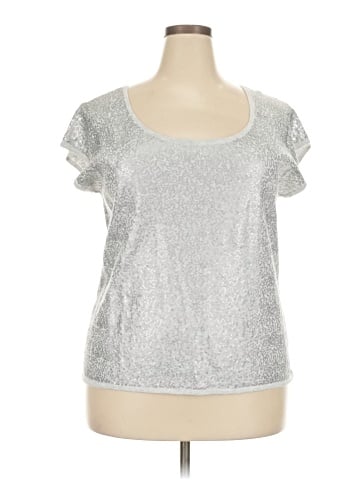 Joan Vass Short Sleeve Top (view 1)