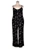 Socialite Stars Black Jumpsuit Size 1X - photo 1