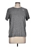 Nike 100% Polyester Gray Active T-Shirt Size L - photo 1