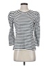 A.L.C. 100% Cotton Stripes White 3/4 Sleeve Top Size S - photo 1