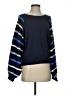 AEMI+CO 100% Acrylic Stripes Blue Pullover Sweater Size S - photo 1