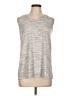 Athleta Silver Sleeveless T-Shirt Size L - photo 1