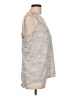 Athleta Silver Sleeveless T-Shirt Size L - photo 4