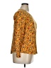 Cato Yellow Long Sleeve Blouse Size XL - photo 4