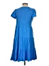 J.Crew Solid Blue Casual Dress Size XS - photo 2