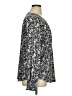 Unbranded Floral Black Long Sleeve Blouse Size XL - photo 4