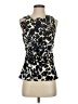 Ann Taylor Black Sleeveless Blouse Size 2 - photo 1