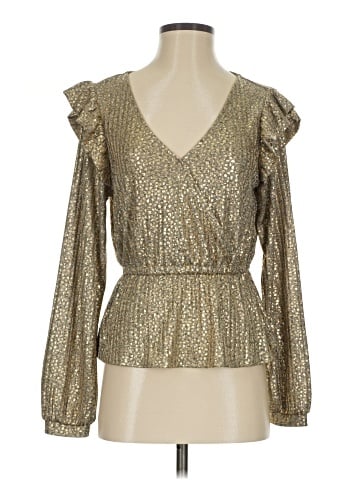 Belldini Long Sleeve Blouse (view 1)