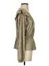 Belldini Metallic Gold Long Sleeve Blouse Size S - photo 4
