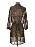 Joie Paisley Brown Cocktail Dress Size S - photo 2