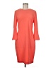 Calvin Klein Solid Orange Casual Dress Size 6 - photo 1