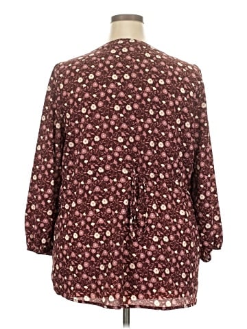 Skies Are Blue 3/4 Sleeve Blouse (view 2)