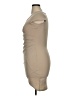 Almost Famous Solid Tan Cocktail Dress Size XL - photo 5