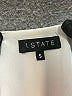 1.State 100% Polyester White Sleeveless Blouse Size S - photo 7