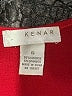 Kenar Red Sleeveless Blouse Size S - photo 7