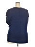 Leon Max Blue Short Sleeve Top Size 4X (estimated) - photo 2