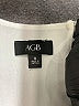 AGB Ivory Sleeveless Blouse Size M - photo 7
