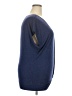 Leon Max Blue Short Sleeve Top Size 4X (estimated) - photo 4