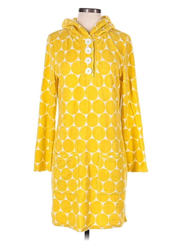Pre-owned Boden Swimsuit Cover Up In Yellow
