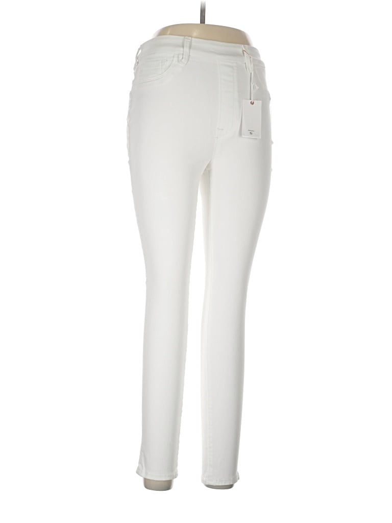 Pre-owned Good American Active Pants In White