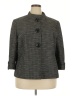 STUDIO by Tahari-Levine Houndstooth Gray Coat Size 18 - photo 1