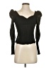 Shein 100% Polyester Black Long Sleeve Top Size S - photo 1