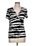 MICHAEL Michael Kors Black Short Sleeve Top Size L - photo 1