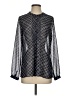 Banana Republic 100% Polyester Blue Long Sleeve Blouse Size S - photo 1