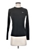 Nike 100% Polyester Gray Long Sleeve T-Shirt Size S - photo 1