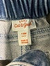 Cat & Jack Blue Overall Shorts 9-12 MO / 12 MO - photo 3