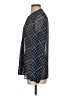 Banana Republic 100% Polyester Blue Long Sleeve Blouse Size S - photo 5