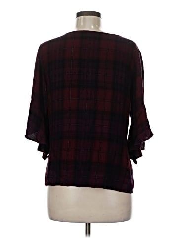 a.n.a. A New Approach 3/4 Sleeve Blouse (view 2)