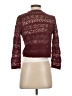 Cloud Chaser 100% Acrylic Burgundy Cardigan Size S - photo 2