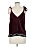 Zara Basic Burgundy Sleeveless Blouse Size M - photo 2