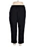 Style&Co Solid Black Casual Pants Size XL - photo 1