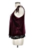 Zara Basic Burgundy Sleeveless Blouse Size M - photo 5