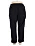 Style&Co Solid Black Casual Pants Size XL - photo 2