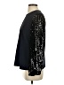 J.Crew 100% Polyester Black Long Sleeve Blouse Size S - photo 5