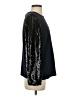 J.Crew 100% Polyester Black Long Sleeve Blouse Size S - photo 4