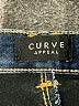 Curve Appeal Solid Blue Jeans Size 8 - photo 6