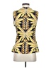 Tory Burch Yellow Sleeveless Blouse Size 4 - photo 2