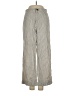 Steven Alan 100% Cotton Stripes Silver Casual Pants Size 4 - photo 1