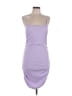 Shein Solid Purple Cocktail Dress Size L - photo 1