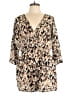Shein Animal Print Tan Romper Size XL - photo 1