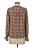 Ann Taylor LOFT 100% Polyester Pink Long Sleeve Blouse Size XS - photo 2