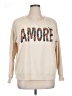 Grace & Lace Print Ivory Pullover Sweater Size XL - photo 1